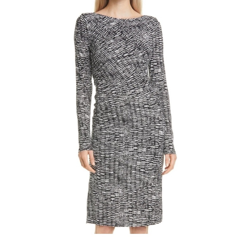 Hugo Boss longsleeved jersey dress.